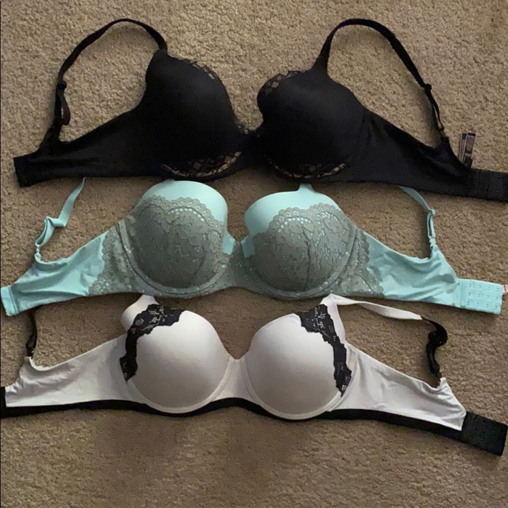 3 Victoria Secret 36DD Bras